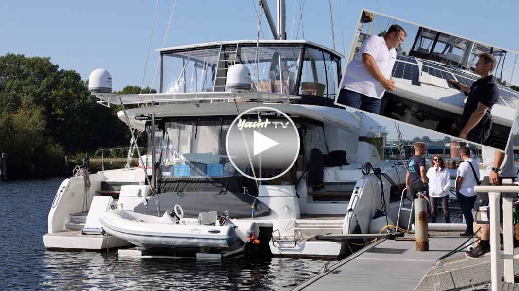 Self-sufficiency under sail: Converted Lagoon 50: Boat-office de luxe!