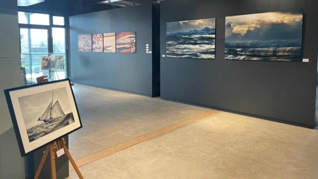 Nico Krauss au R & B Yachting Heritage Centre de Flensburg : photos de voile et de mer