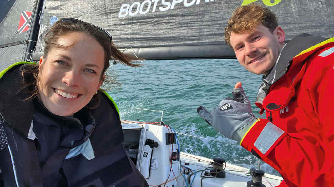 I giovani tedeschi dell'offshore stanno accelerando il passo: Con la Classe 40, i Mini e i Figaro in testa alla classifica