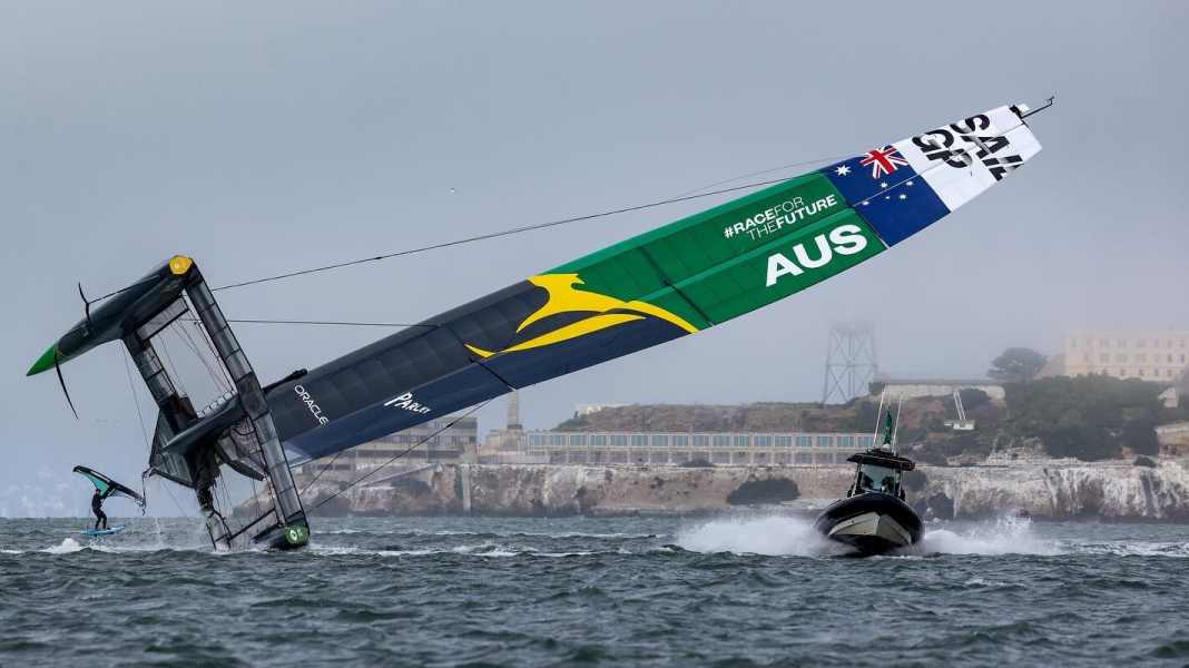 Risiko SailGP: Kenterungen vor San Francisco: "Harter Tag im Büro"