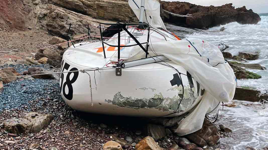 La nuova Mini di Melwin Fink: probabilmente una perdita totale dopo un incidente: "Le foto della barca erano scioccanti!".