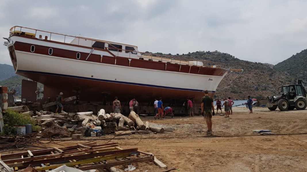 Bobby Schenk: un caicco come yacht per lunghe distanze: il sogno diventa realtà