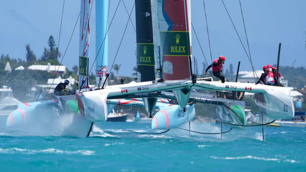 Le coup d'envoi de la saison SailGP : L'Australie s'impose devant les Bermudes : Le nouveau venu canadien : "Ça va être une année cool".