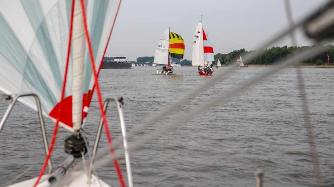 100 years of the Rhine Week: 185 kilometres downstream: an H dinghy wins