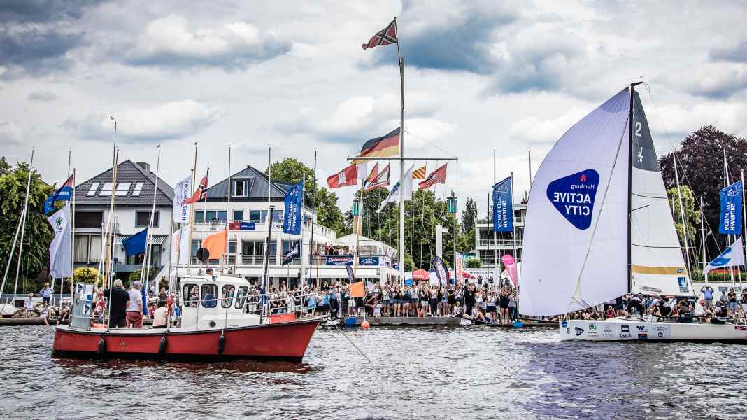 5 years of the Helga Cup: the world's largest women's regatta about to start: an Alster pleasure for female regatta sailors
