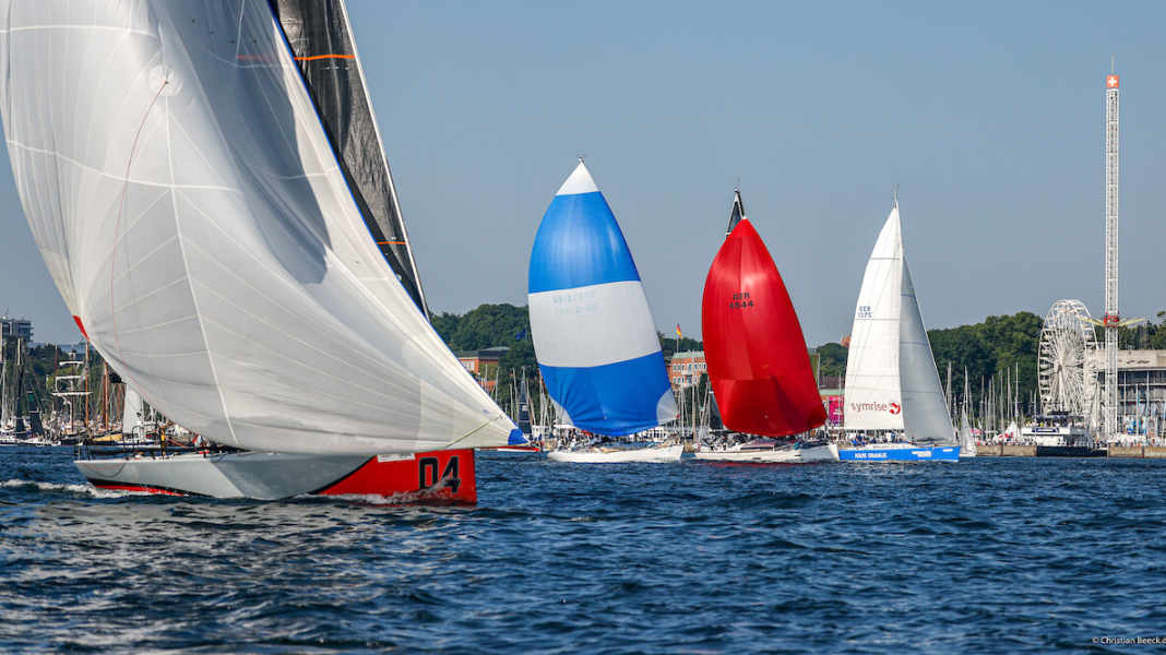 128th Kiel Week: full house and blissful weather at the start: "Where is Mr Hunger?"