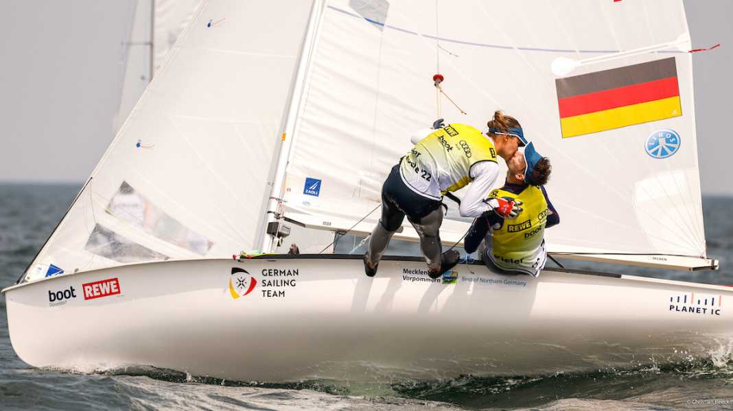 128e Semaine de Kiel : Un conte d'été à la voile avec une finale en or : Simon Diesch : "C'était une Semaine de Kiel de rêve" !