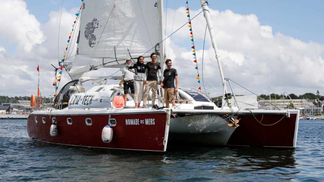 Adventure: Low-tech catamaran returns from circumnavigation
