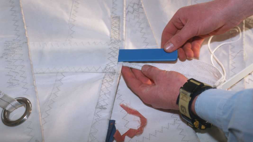 Sail care: cleaning, checking and repairing sailcloth