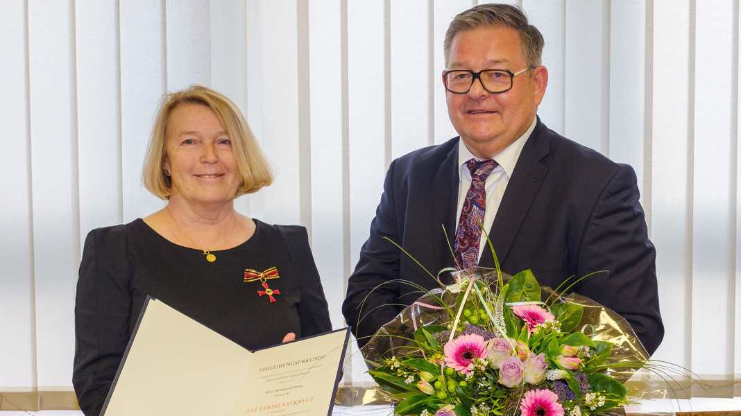 DSV: Mona Küppers honoured with the Federal Cross of Merit