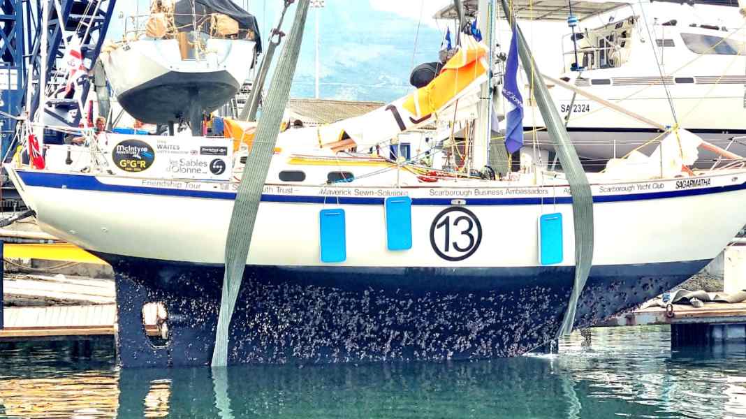 Golden Globe Race: Bowsprit breakage and vegetation slow down sailors