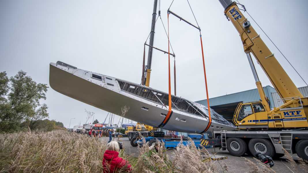 Yacht d'expédition : une étape importante a été franchie dans la construction du deuxième Pelagic 77