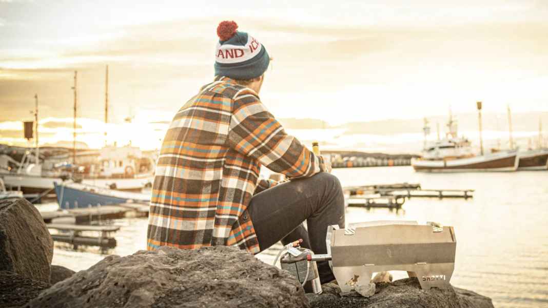 Steckbarer Gasgrill SKOTTI von Vennskap