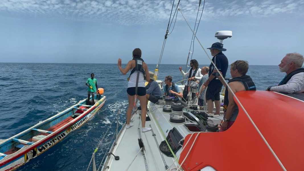 Ocean Globe Race: spaventoso incontro sull'Atlantico