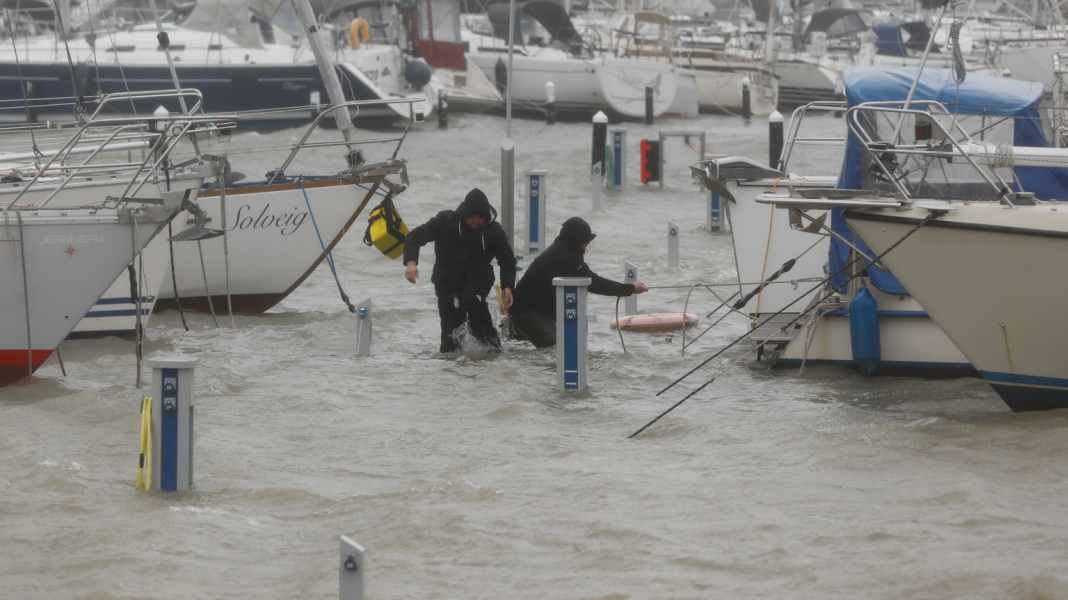 Marée de tempête en mer Baltique : sur place à bord - expériences vécues pendant la nuit de terreur