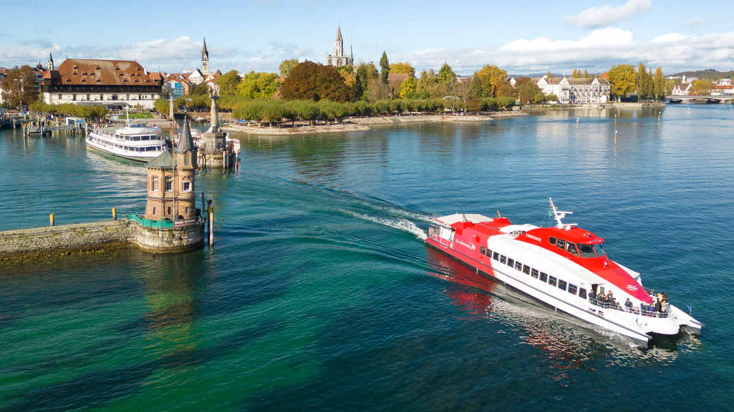 Lake Constance catamaran: "Green ball" now applies to the entire route