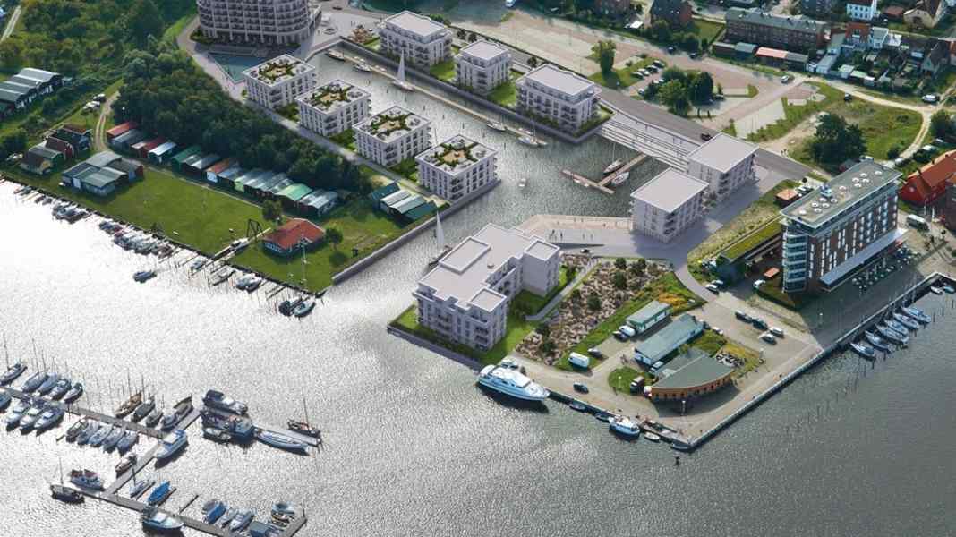 Mer Baltique : nouveau bassin portuaire à Barth