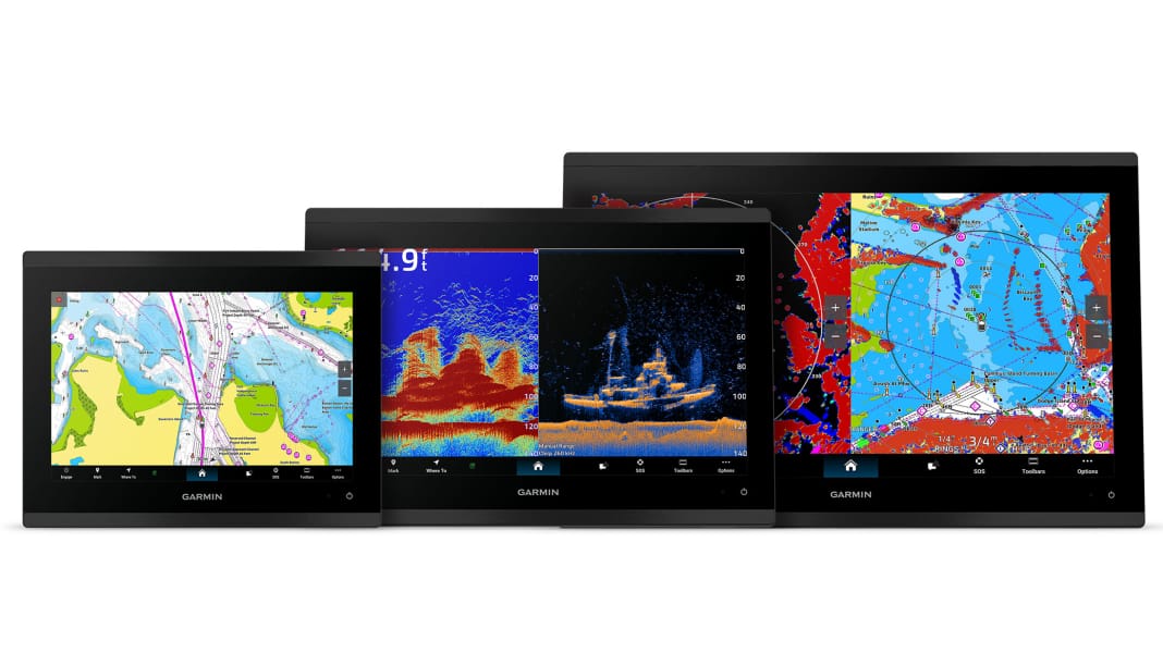 Elektronik: GPSMAP 9000 Serie, Garmin schrumpft seinen Premium-Kartenplotter, jedenfalls ein bisschen