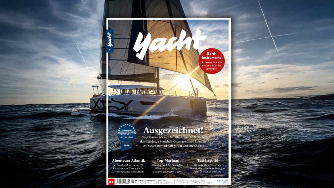 YACHT 4/2026: Europas beste Yachten und Deutschlands beste Häfen