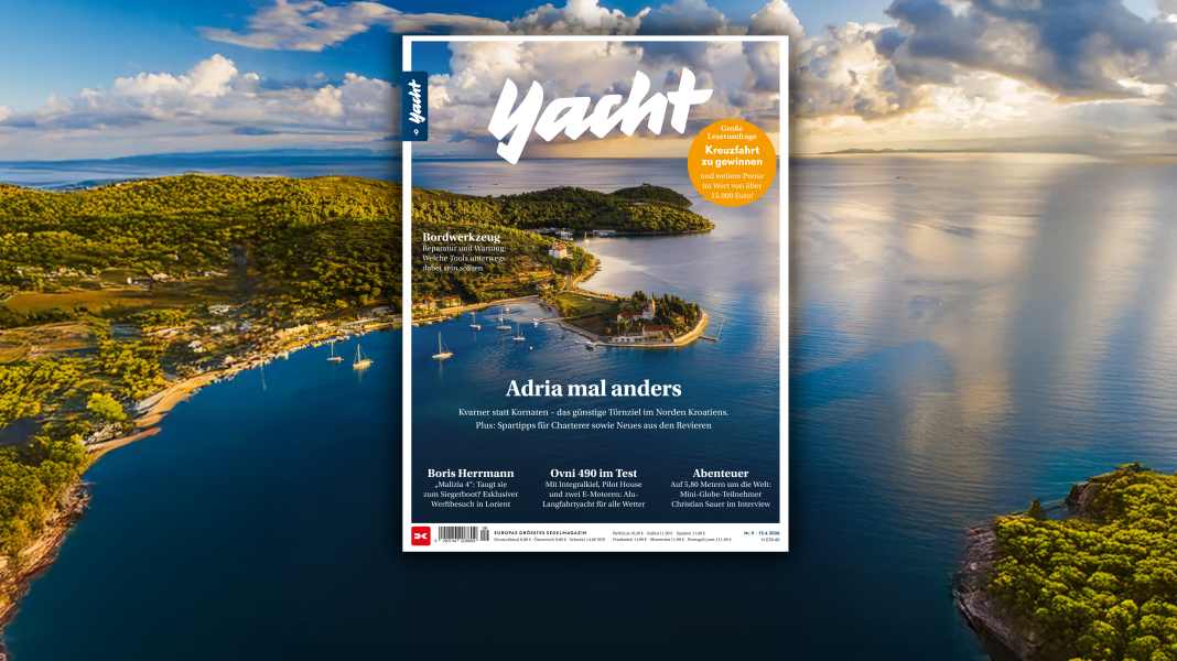 YACHT 9/2026: Adria-Törn, Geisterschiff und Herrmanns neue “Malizia”