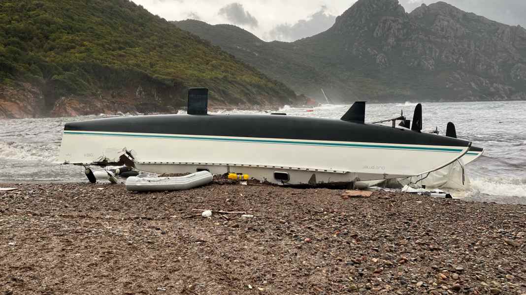Storm over Corsica: Report of an owner who lost his catamaran