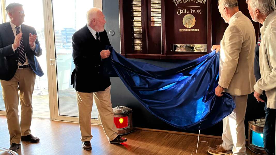 Honour: The "Cape Horn Hall of Fame" has gained a few more sailing stars