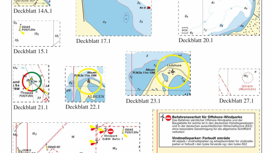 Navigation : Les jeux de rectification 2026 pour les cartes DK de la mer Baltique sont disponibles