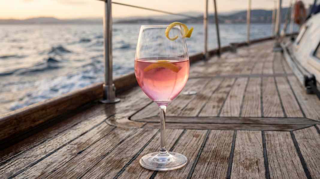 Boissons à bord : le Pink Gin – un toast à la Royal Navy