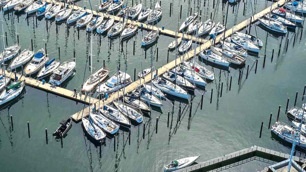 Plans of the council parties: Ban on copper-containing antifouling on the Kiel Fjord?