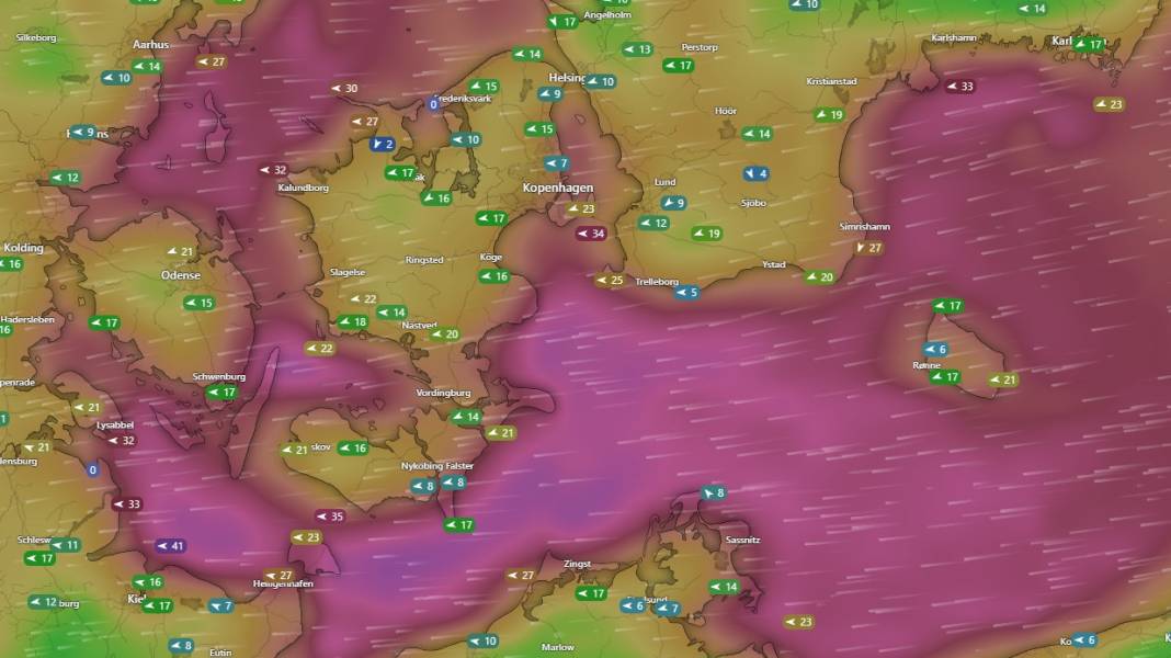 Unwetter: Ostsee-Sturmflut in Anmarsch
