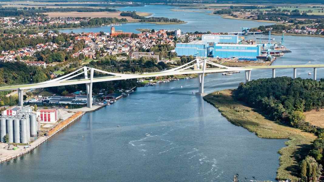 Ostsee: Peenestrombrücke - spektakulärer Neubau kommt