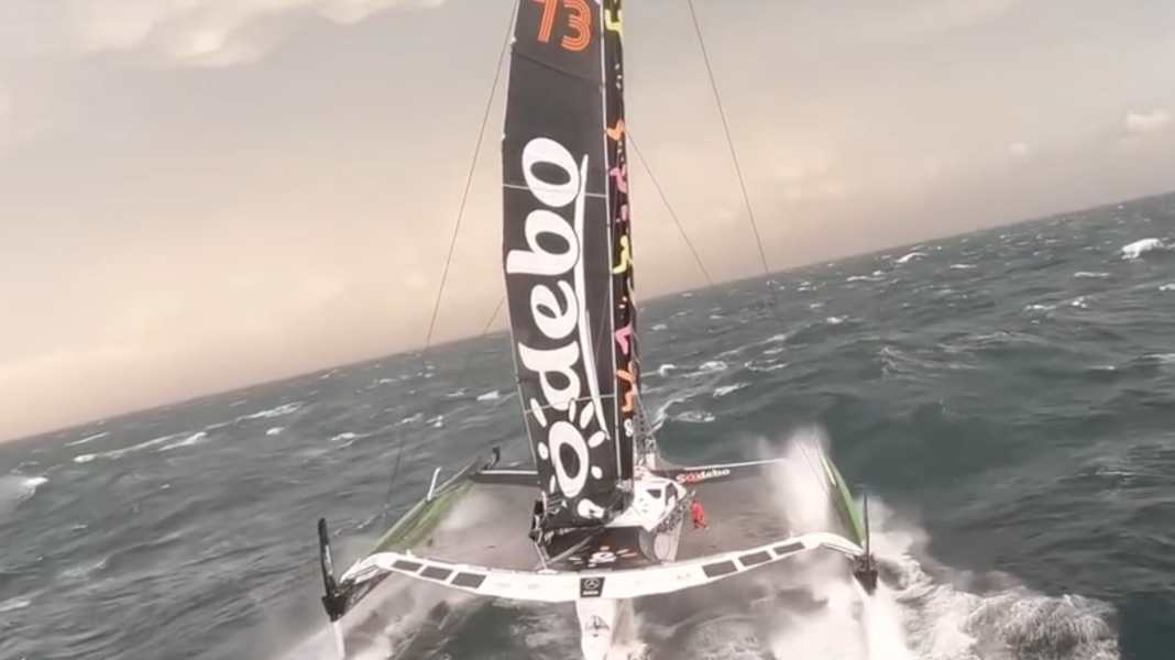 Jules-Verne Trophy: “Sodebo” bolzt durch Indischen Ozean