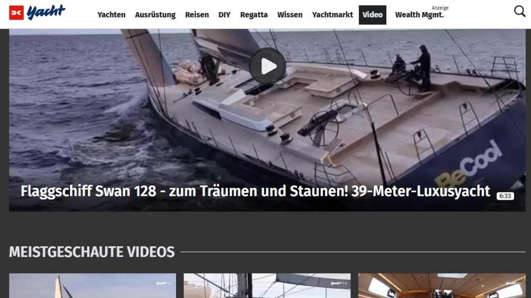 Neu: Videos und Shorts jetzt auch hier auf yacht.de