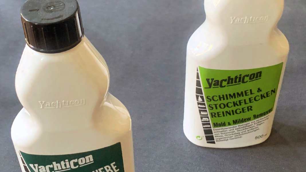 Tried and tested: Cleaning agent for the cake stand in a practical test