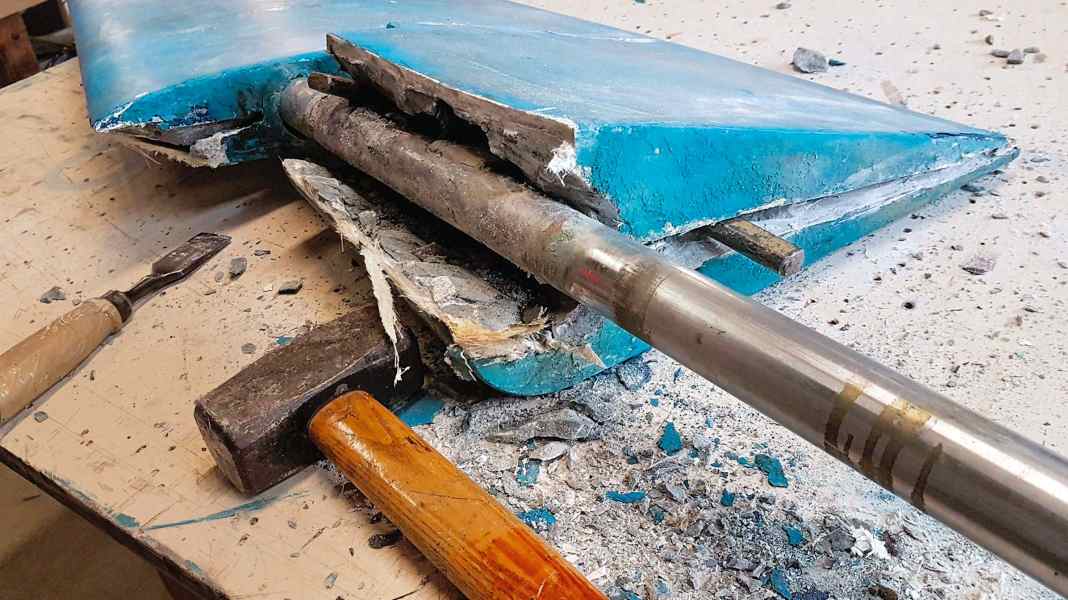 Rudder repair: New rudder blade or is it worth repairing?