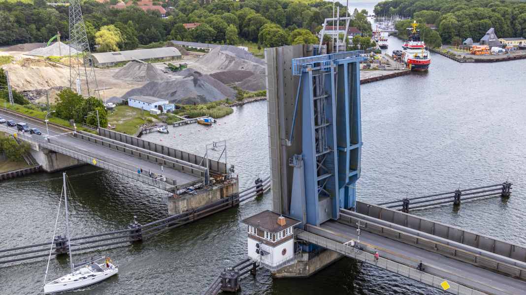 Ponte difettoso: il ponte Ziegelgraben vicino a Rügen non apre più