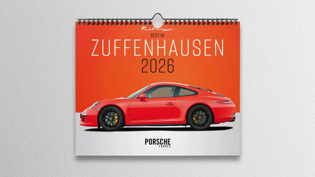 Neuer Porsche-Eintragkalender: Best of Zuffenhausen 2026