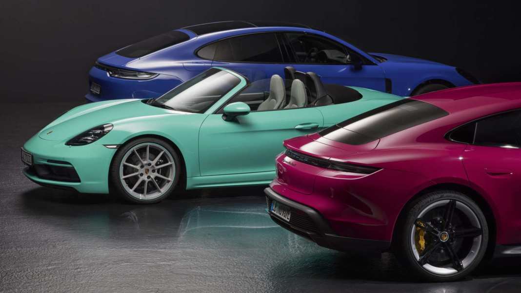 Comeback historischer Farben für alle Porsche Modelle: Porsche erfüllt Farbwünsche