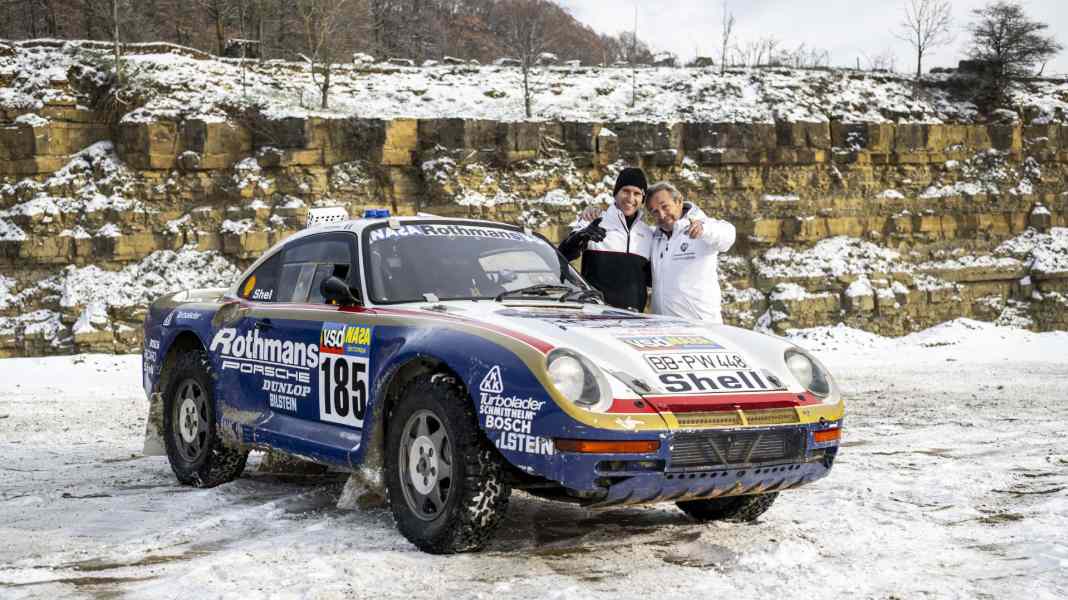 Porsche bewahrt die Geschichte des 959 Paris-Dakar: Wiederinbetriebnahme