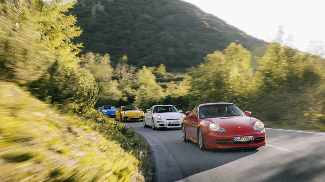 25 Jahre Performance und Leidenschaft: Porsche feiert den 911 GT3