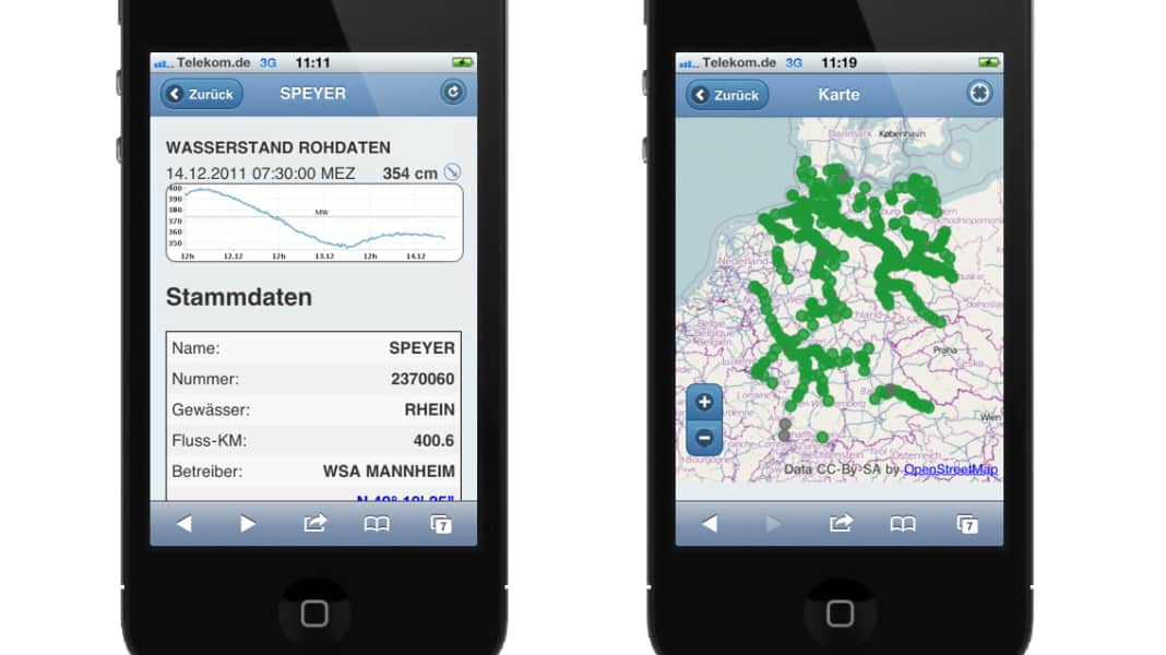 Water levels available with new web app