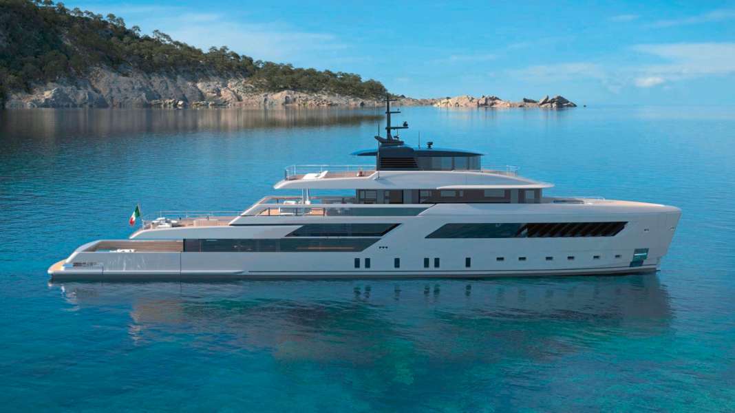 50 X-Space: Sanlorenzo und MAN entwickeln erste Yacht mit Methanol-Bi-Fuel-Antrieb