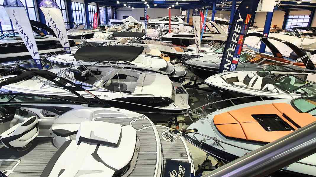 New and used boats: Indoor in-house exhibition at Europe Marine
