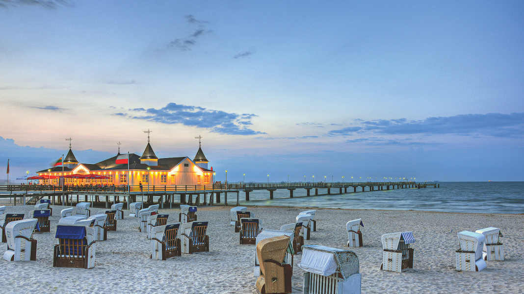 Usedom - Schilf und Strand