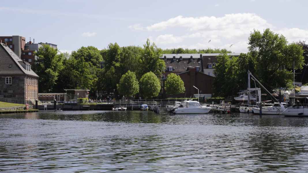 End of the Schwentine marina: damage forces traditional harbour to close
