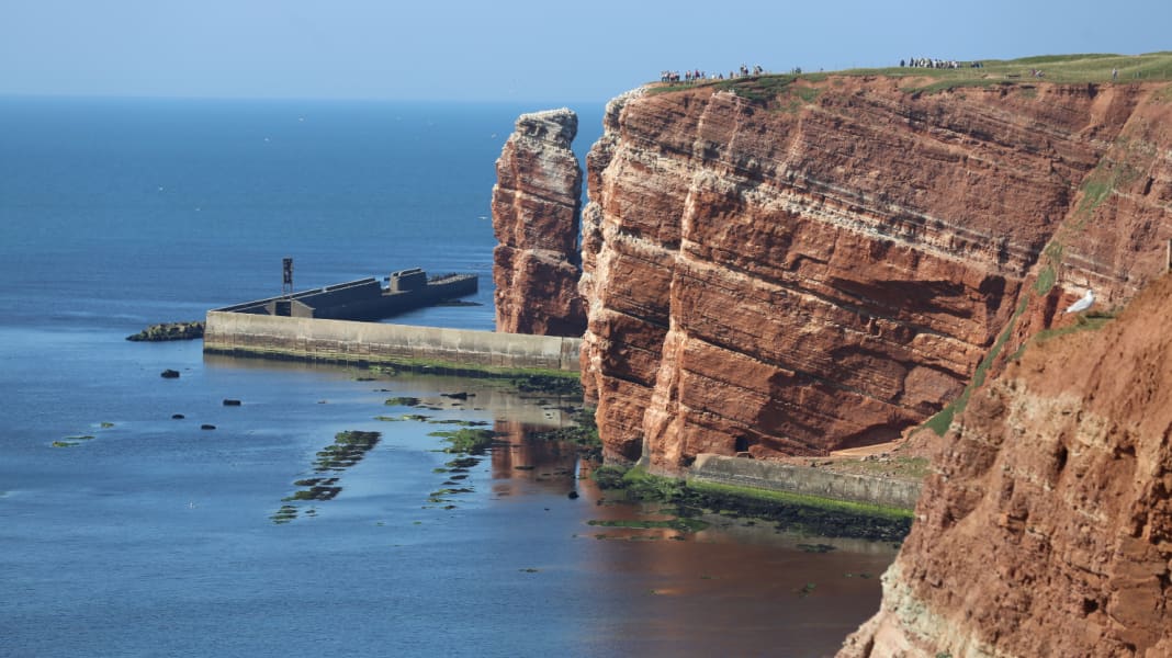 North Sea: offshore island of Heligoland