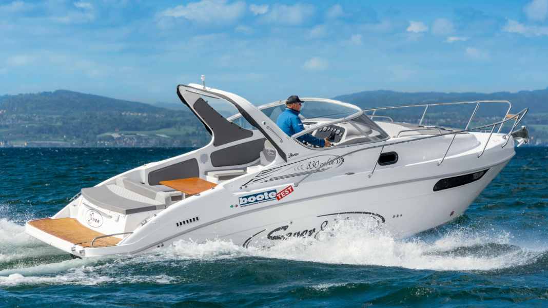 Test: Saver 830 Cabin - Trailerable Italo cruiser
