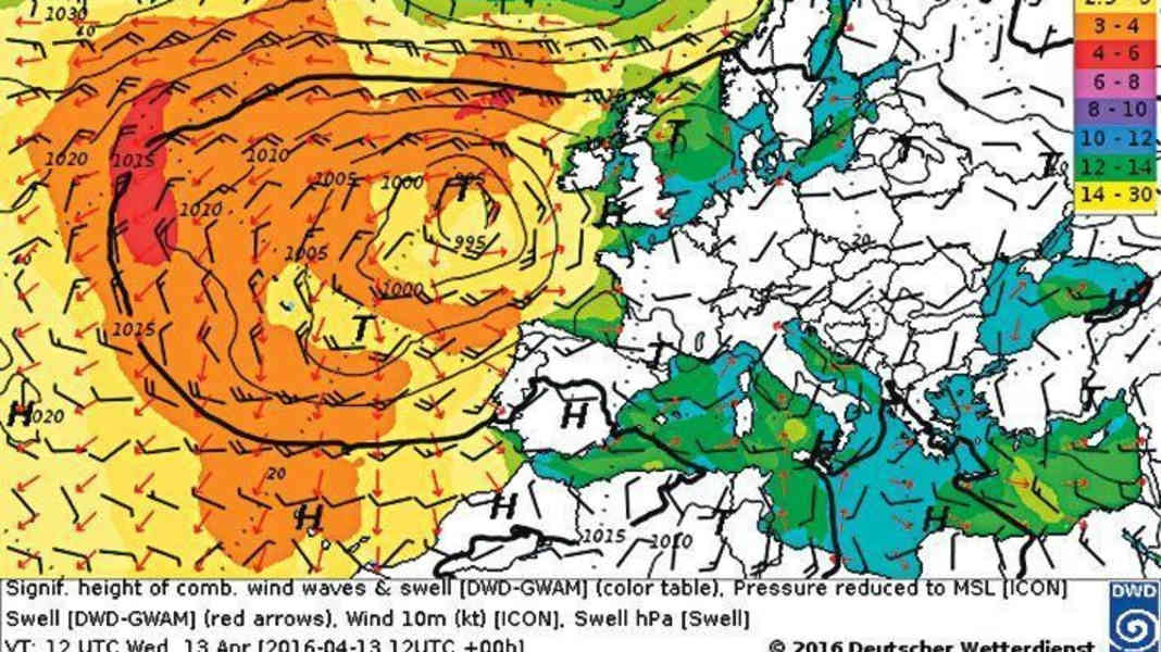 Technology: Sea weather apps Germany and Europe - All weather