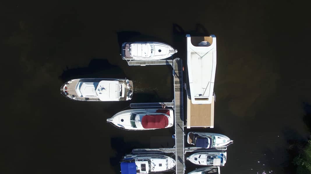 Boote TV: Twin engine system - manoeuvring with two engines