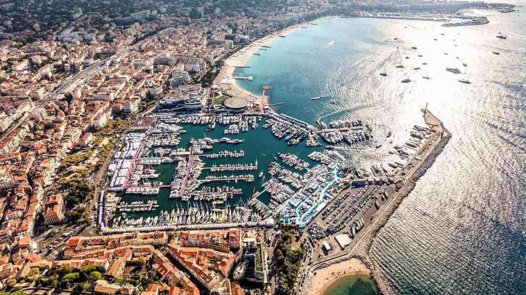 Neues Layout für Cannes Yachting Festival